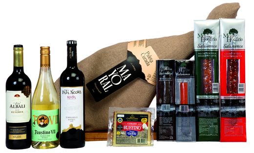 Caja Jamonera con Paleta Curada Corte V — Ref. 501