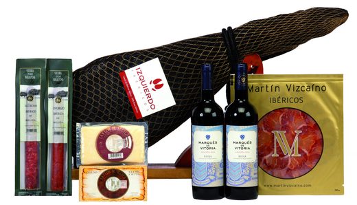 Caja Jamonera con Paleta Ibérica de Bellota de Salamanca — Ref. 505