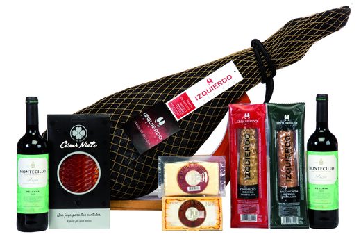 Caja Jamonera con Jamón Ibérico de Bellota de Salamanca — Ref. 514